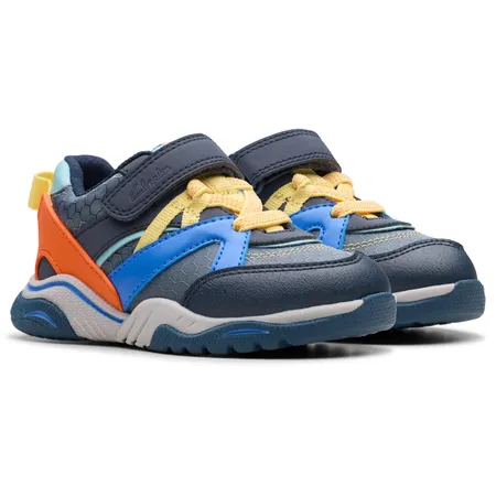 UK 6.5 Grey Combo Feather Pace Trainers