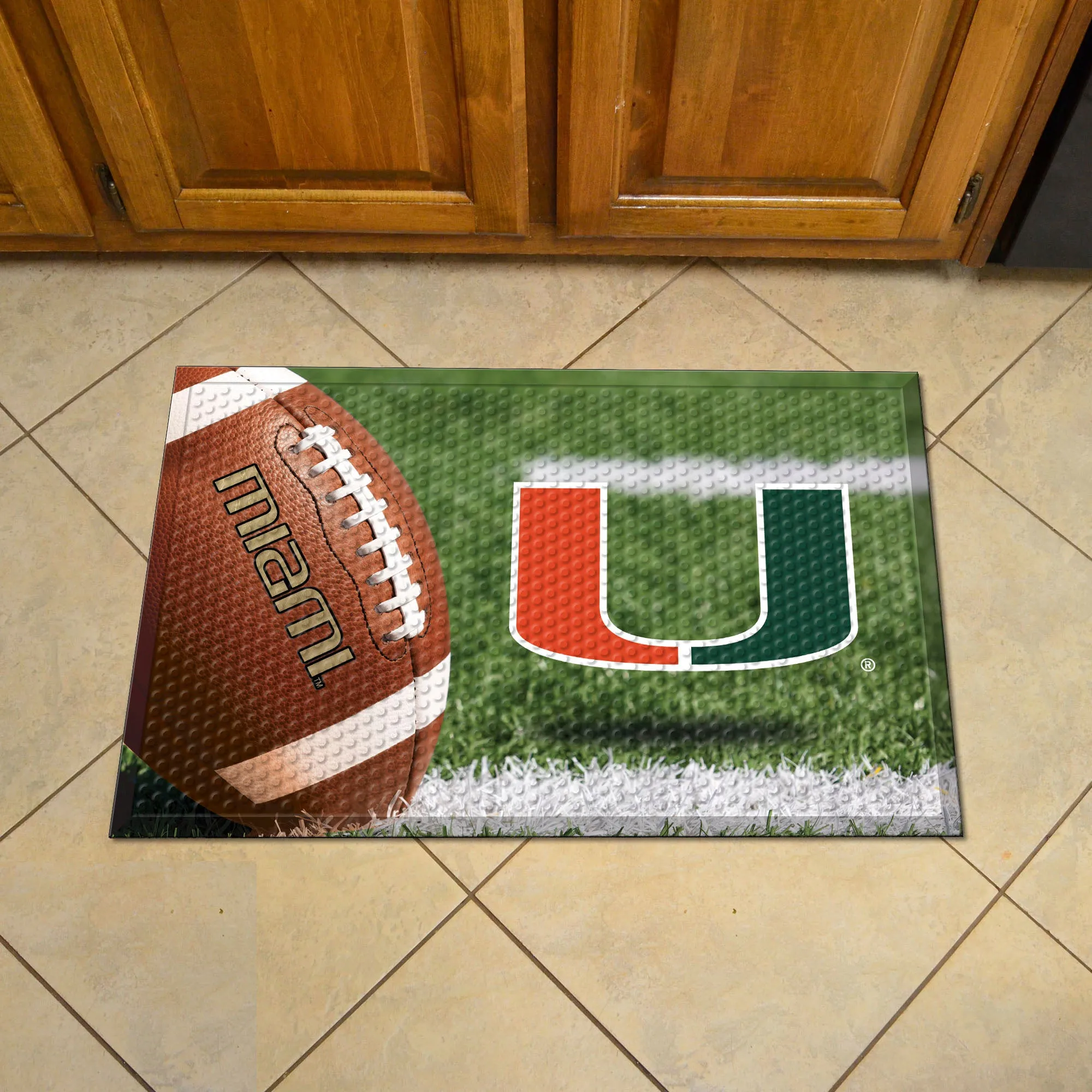 University of Miami Scraper Mat