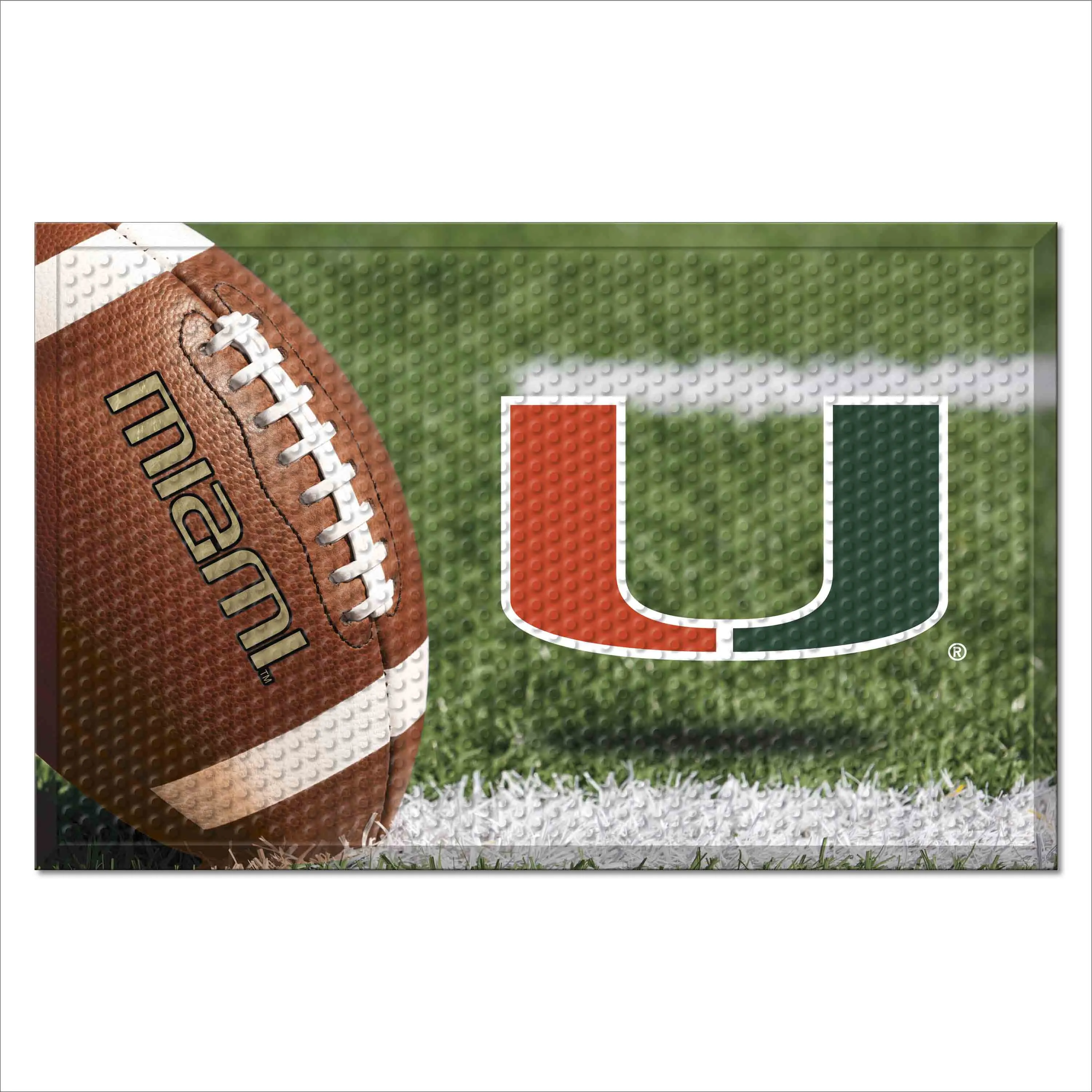 University of Miami Scraper Mat
