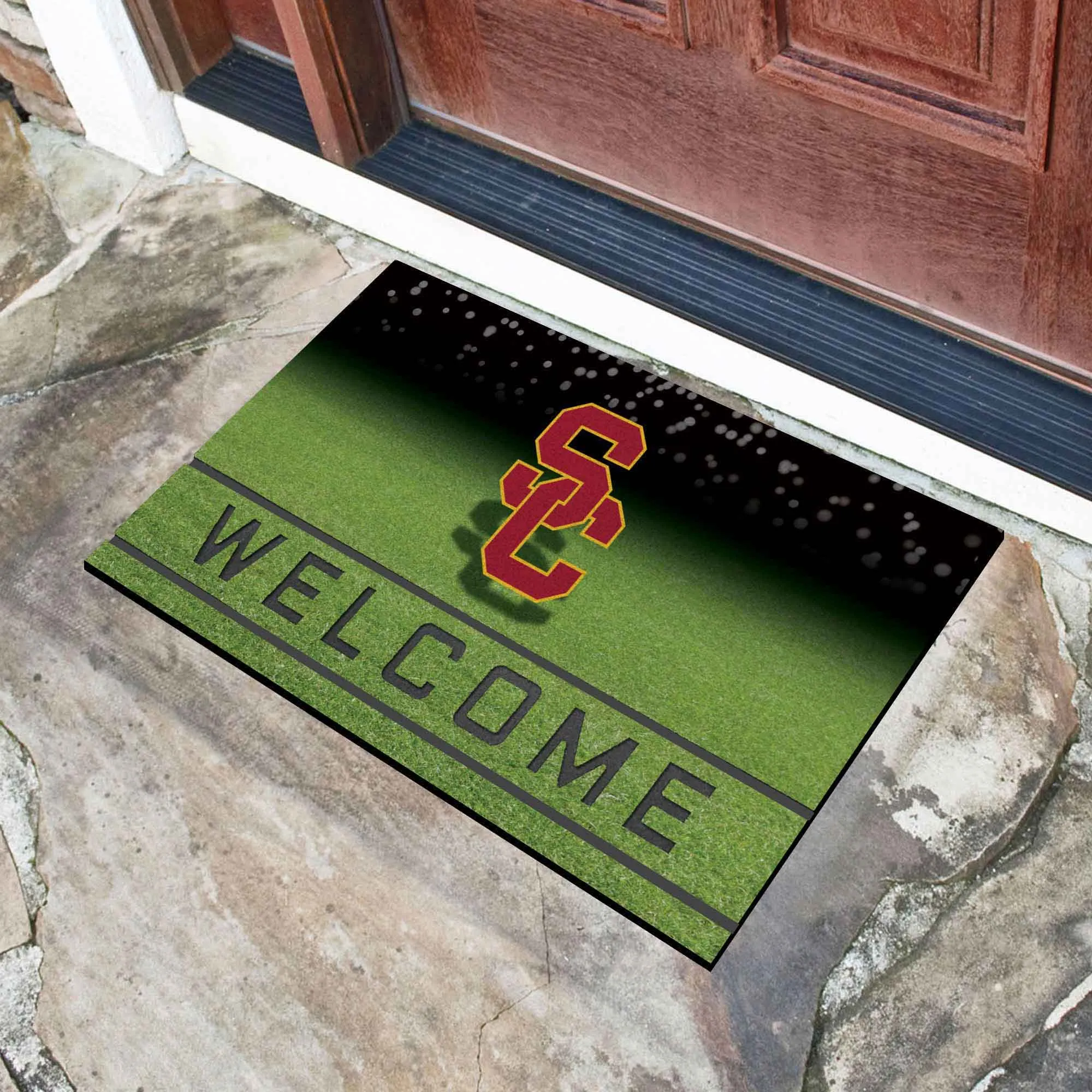 University of Southern Califor Crumb Rubber Door Mat