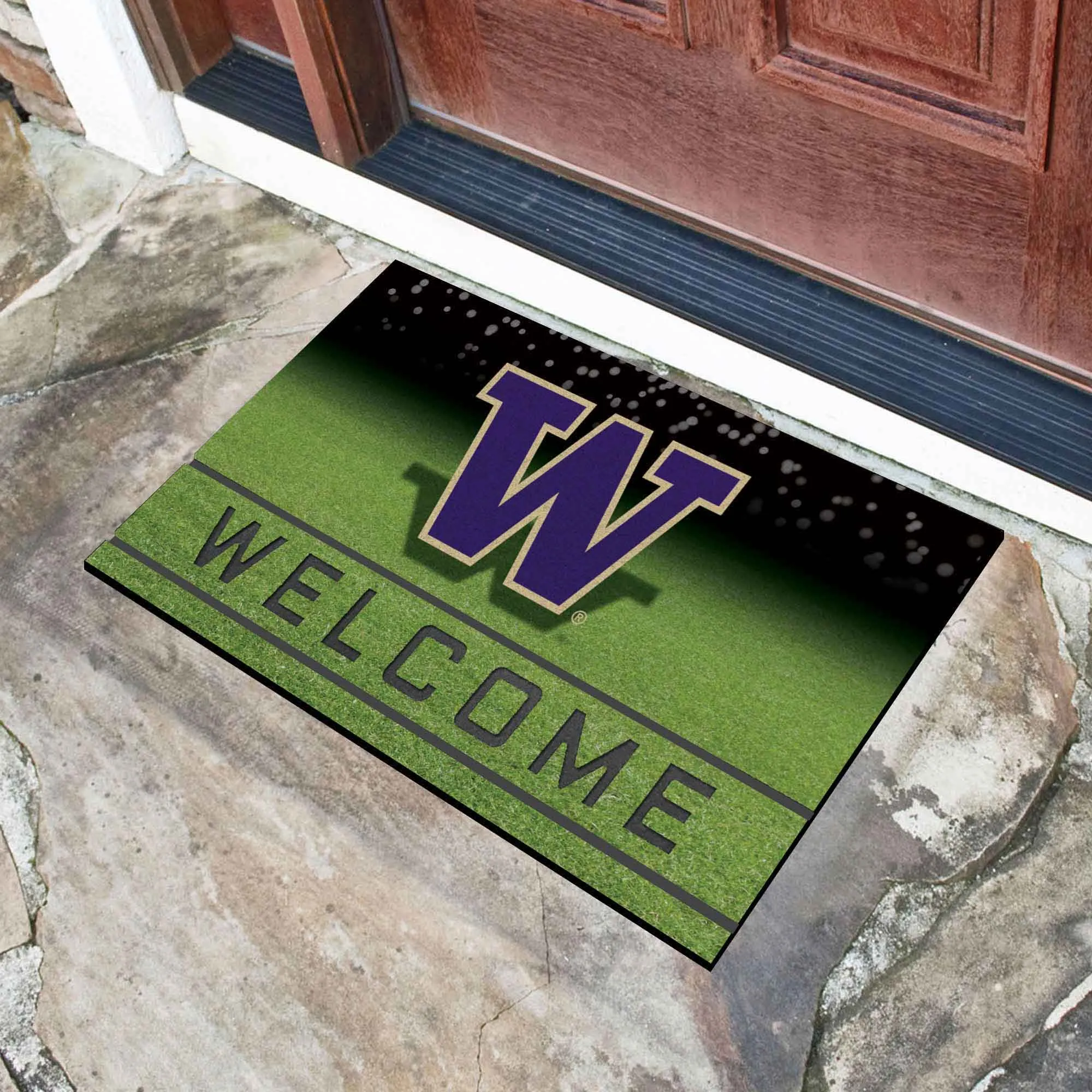 University of Washington Crumb Rubber Door Mat