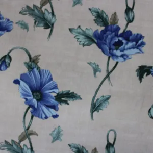 Upholstery Ostia Col.2 Beige/Blue 140cm