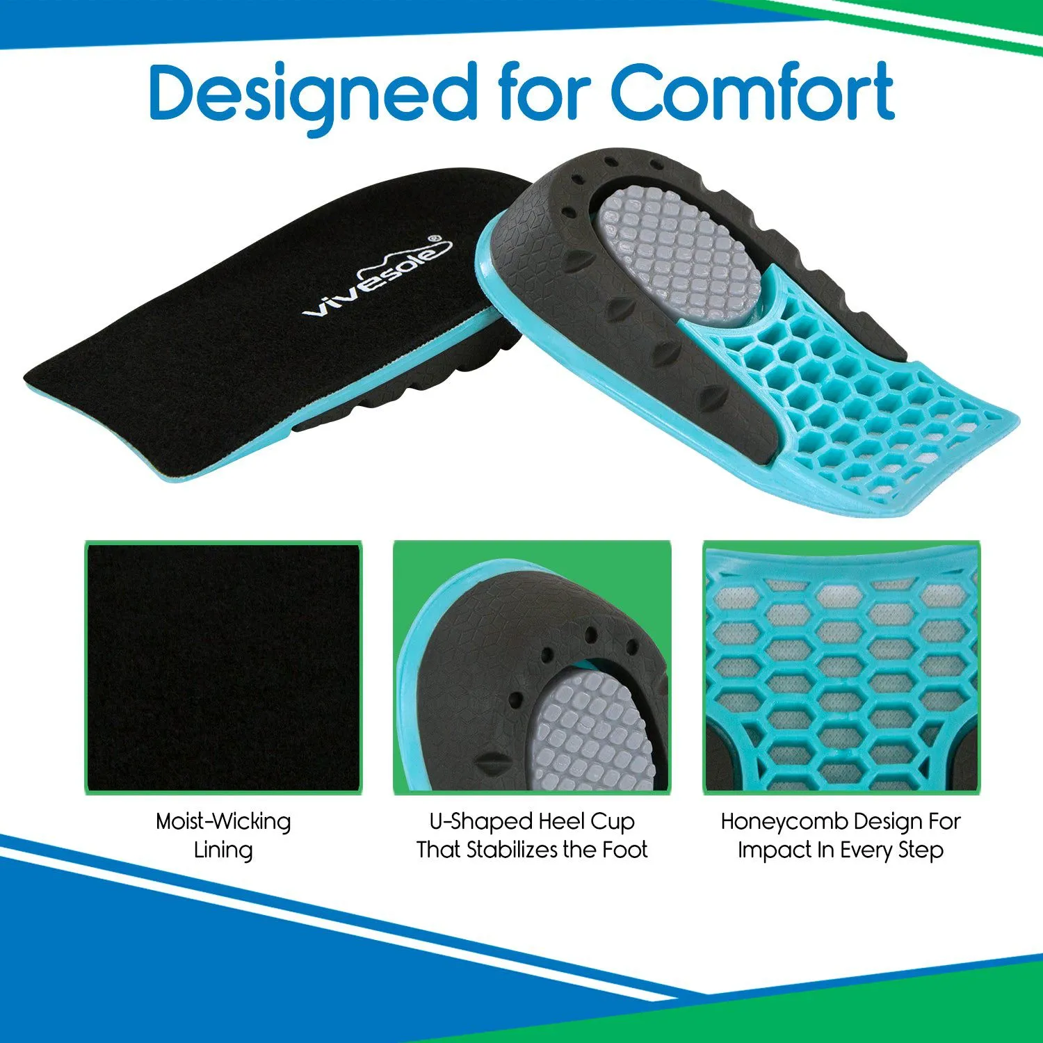 Vive Health ViveSole Heel Lift Inserts