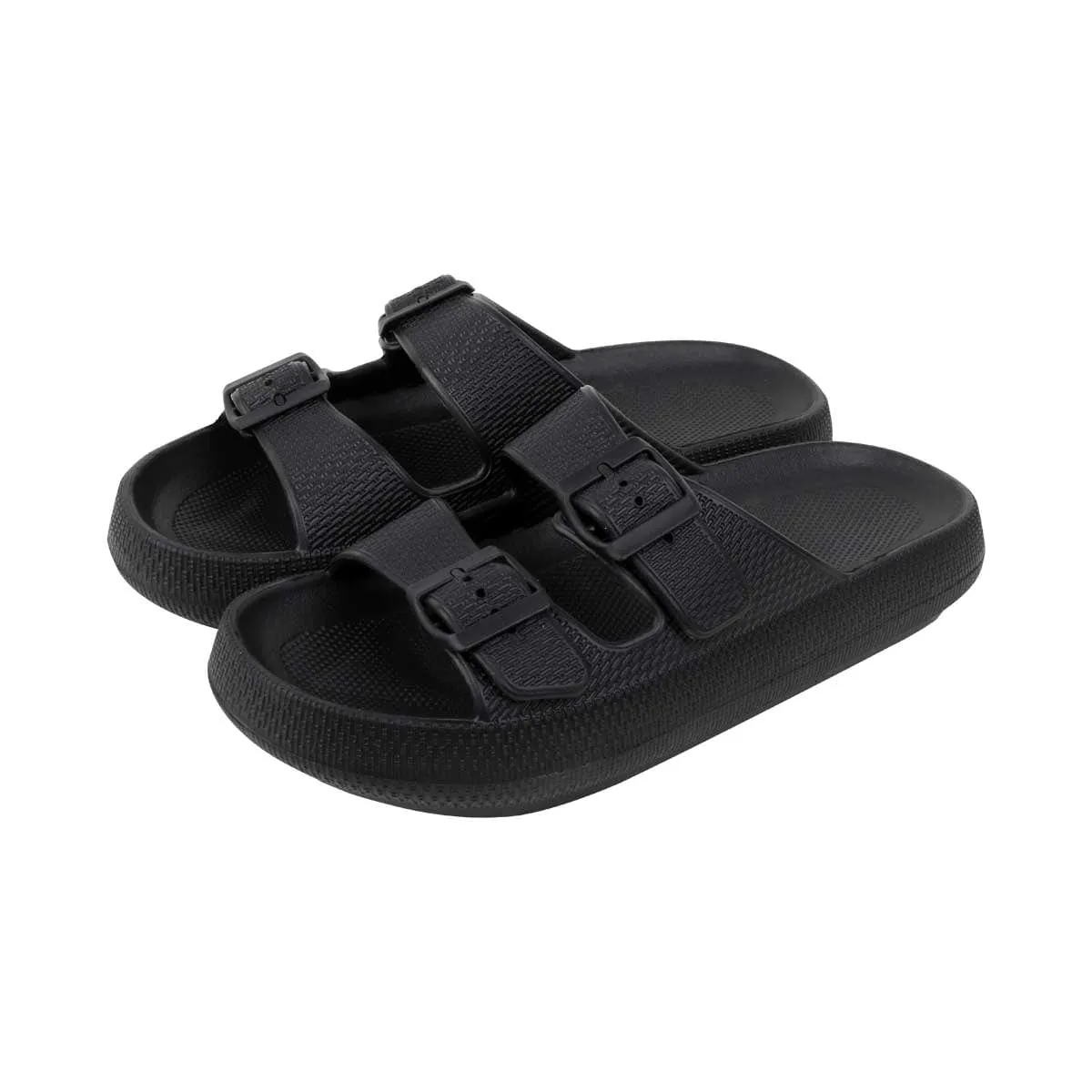 Wholesale Women's Vegan Comfy'z Plus Slides Package Deal (64 Pairs)