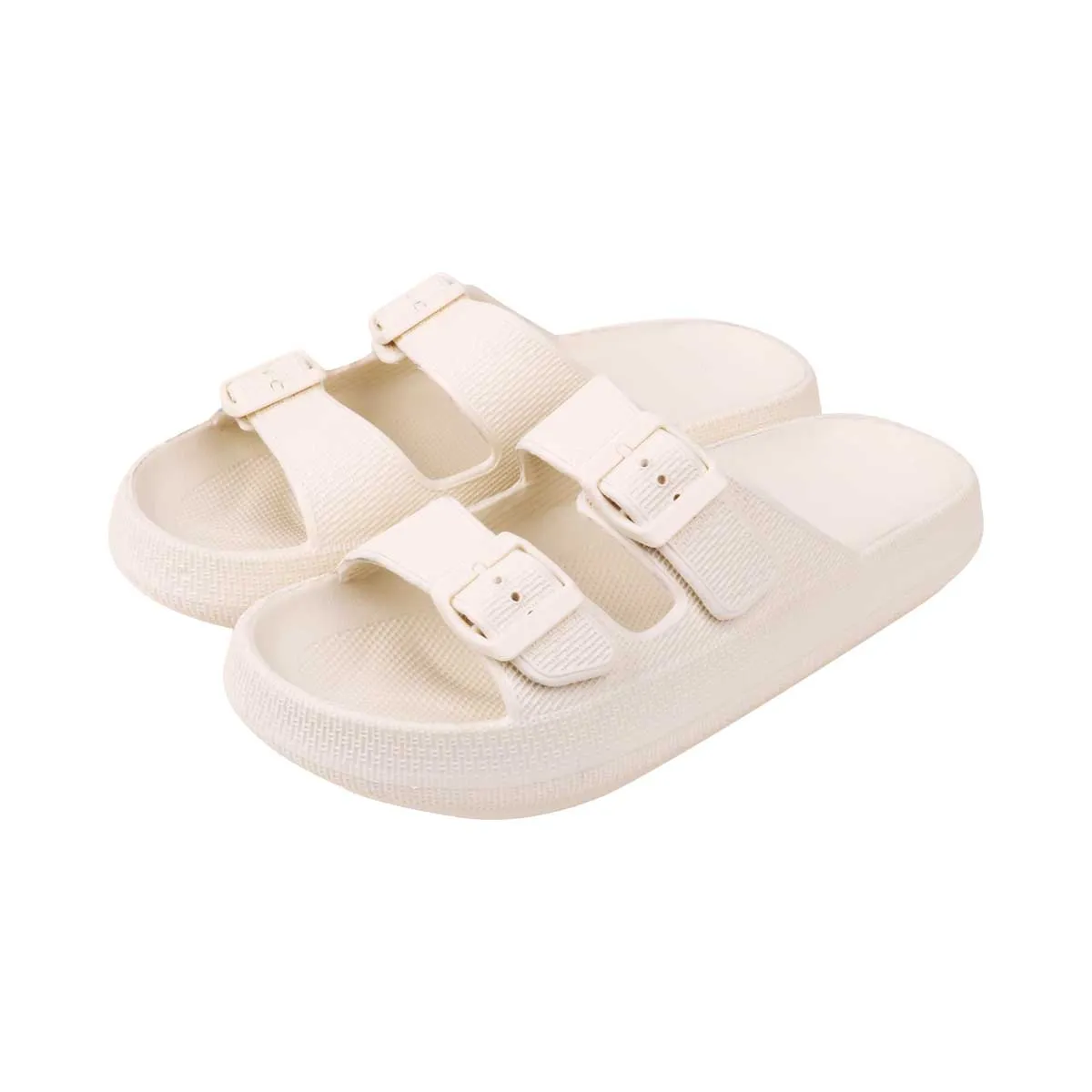 Wholesale Women's Vegan Comfy'z Plus Slides Package Deal (64 Pairs)