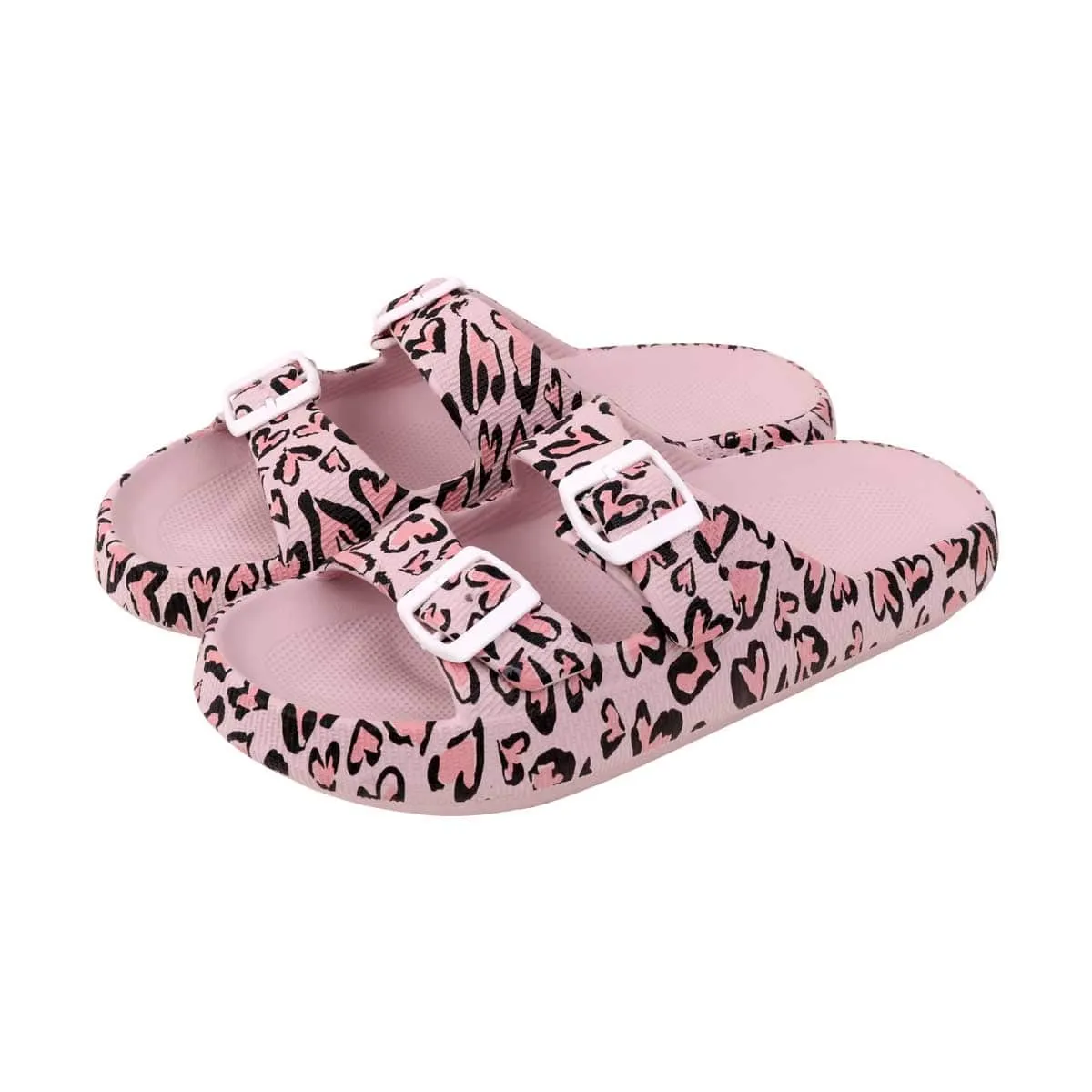Wholesale Women's Vegan Comfy'z Plus Slides Package Deal (64 Pairs)
