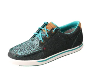 Women’s Twisted X Kicks Dark Teal/Teal -WCA0031